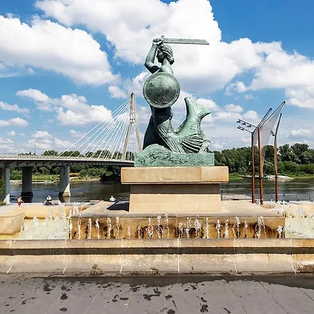 酒店 Unit In Solec50 By Metro Station Centrum Kopernika Elektrownia Powisle Stadion Narodowy 华沙